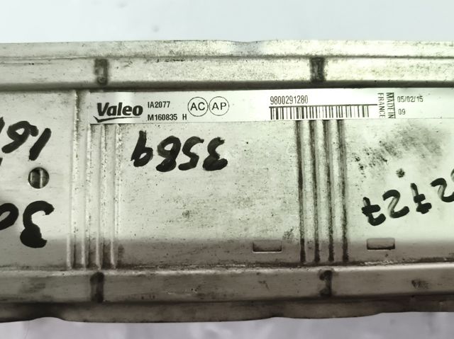 Radiador de intercooler 9800291280 PEUGEOT