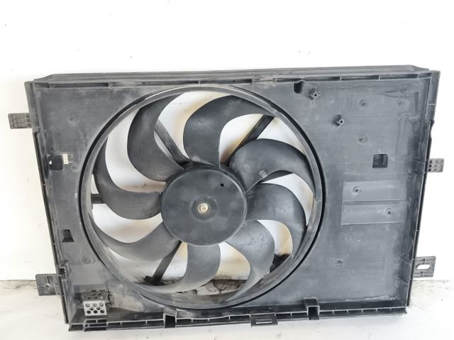 Difusor do radiador de esfriamento, montado com motor e roda de aletas 9806313280 PEUGEOT