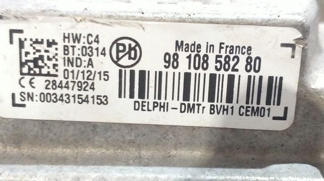 Estabilizador de tensão 9810858280 PEUGEOT