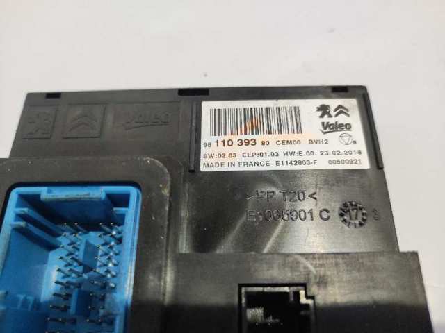 Módulo de direção (Centralina eletrônica) de climatização 9811039380 OPEL