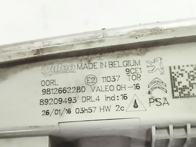 Luzes máximas 9812662280 PEUGEOT