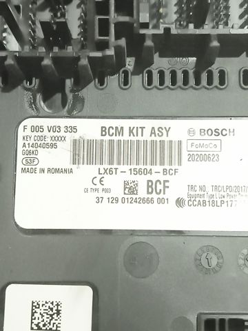 Unidade de conforto para Ford Kuga DFK