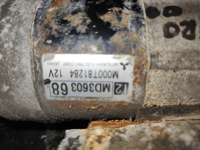 Motor de arranco M000T81284 MITSUBISHI