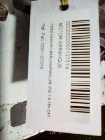 Motor de arranco 0001107016 FORD