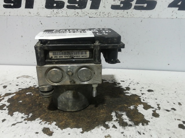 Unidade hidráulico de controlo ABS 0265800334 NISSAN