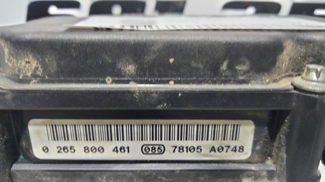 Unidade hidráulico de controlo ABS 0265800461 PEUGEOT