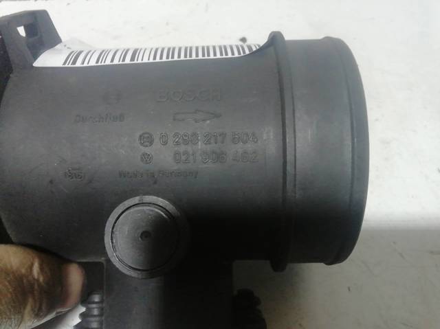 Sensor de fluxo (consumo) de ar, medidor de consumo M.A.F. - (Mass Airflow) 0280217504 VAG