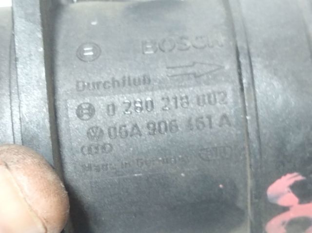 Sensor de fluxo (consumo) de ar, medidor de consumo M.A.F. - (Mass Airflow) 0280218002 VAG