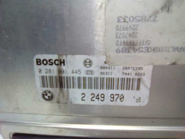 Módulo de direção (Centralina eletrônica) de motor 0281001445 BMW