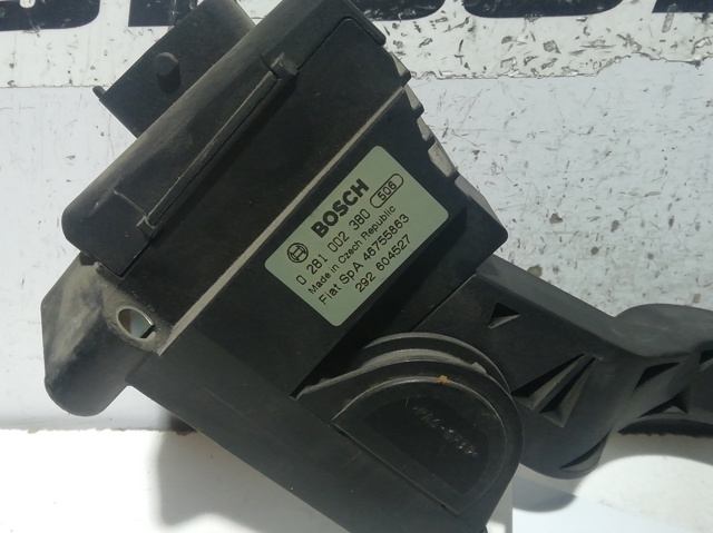 Pedal de gás (de acelerador) 0281002380 FIAT