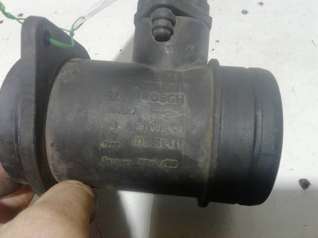 Sensor de fluxo (consumo) de ar, medidor de consumo M.A.F. - (Mass Airflow) 0281002463 VAG