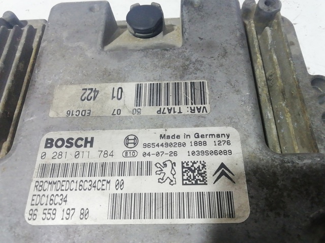 0281011784 Peugeot/Citroen