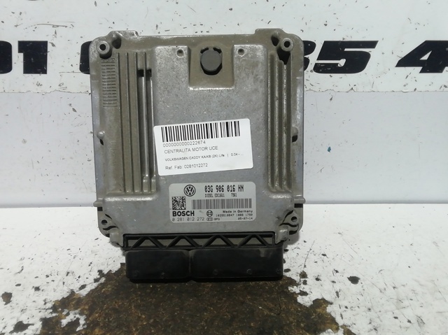 Módulo de direção (Centralina eletrônica) de motor 0281012272 VAG