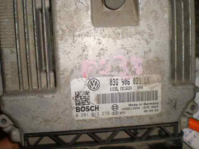 Módulo de direção (Centralina eletrônica) de motor 0281013279 VAG