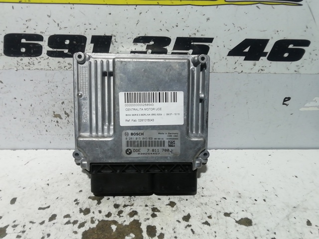 Módulo de direção (Centralina eletrônica) de motor 0281015043 BMW