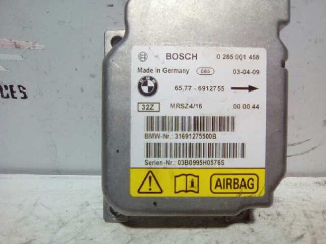 Módulo processador de controlo da bolsa de ar (Centralina eletrônica AIRBAG) 0285001458 BMW