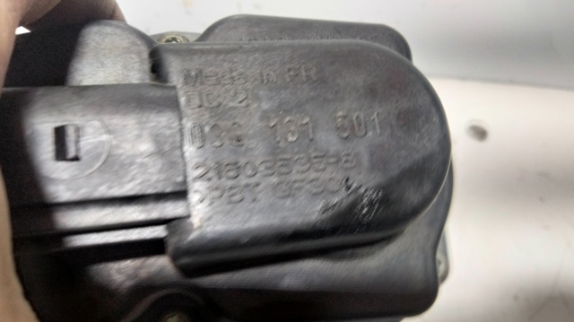 Válvula EGR de recirculação dos gases 03G131501 VAG