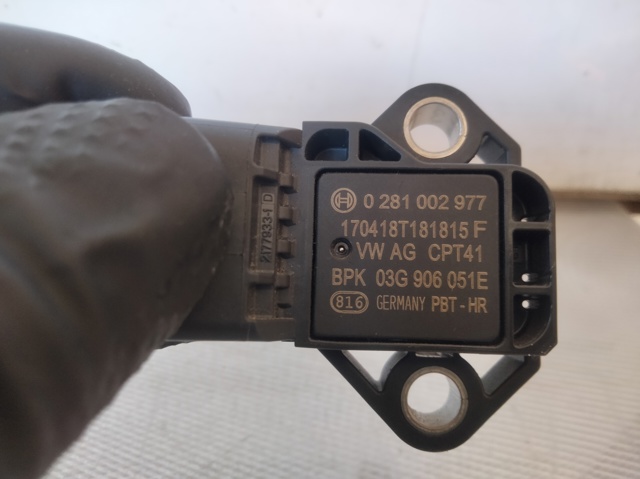Sensor de pressão no coletor de admissão, MAP 03G906051E VAG