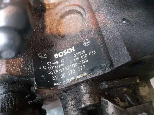 Bomba de combustível de pressão alta 0445010033 RENAULT