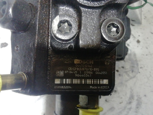 Bomba de combustível de pressão alta 0445010142 GM