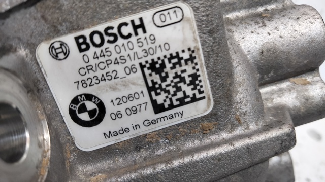Bomba de combustível de pressão alta 0445010519 BMW