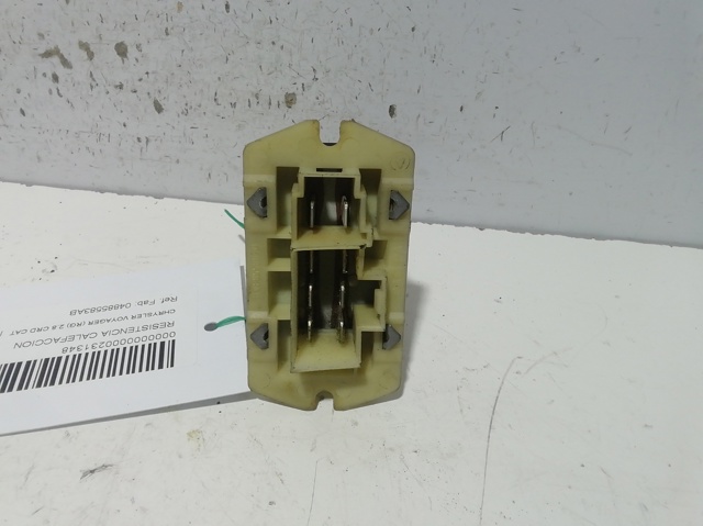 Resistor (resistência) de ventilador de forno (de aquecedor de salão) 04885583AB CHRYSLER