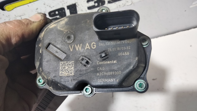 Válvula EGR de recirculação dos gases 04L131501M VAG
