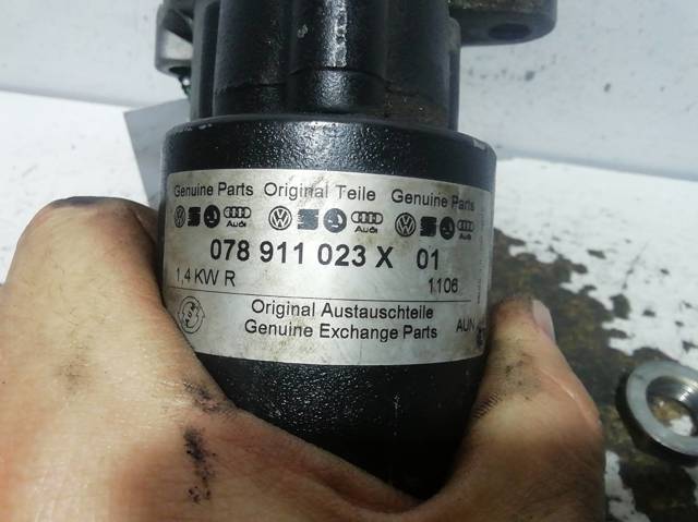 Motor de arranco 078911023X VAG