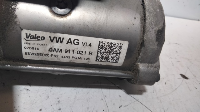 Motor de arranco 0AM911021B VAG