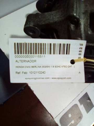 Gerador 1012110240 HONDA
