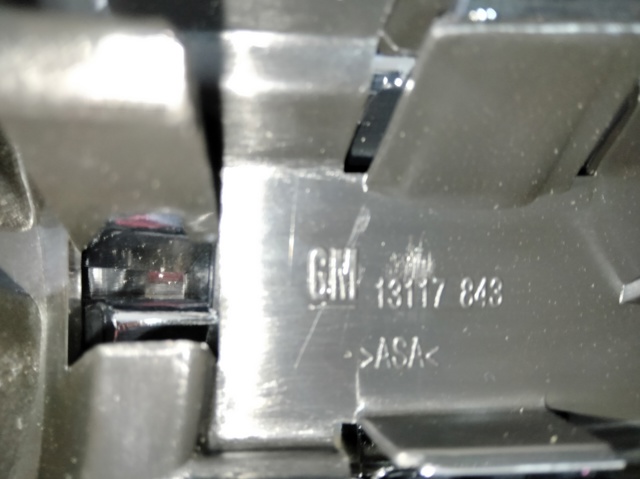 Grelha do radiador para Opel Meriva 