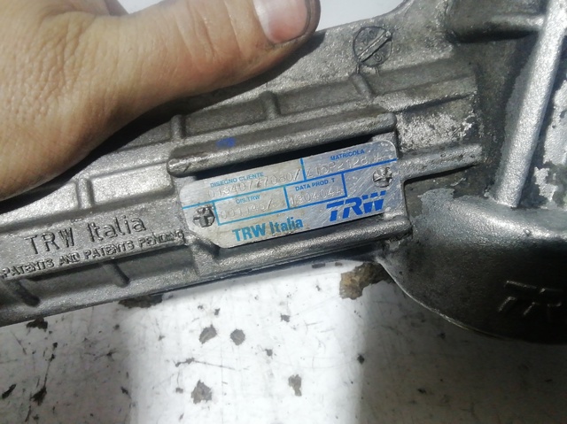 Cremalheira da direção 1340777080 FIAT