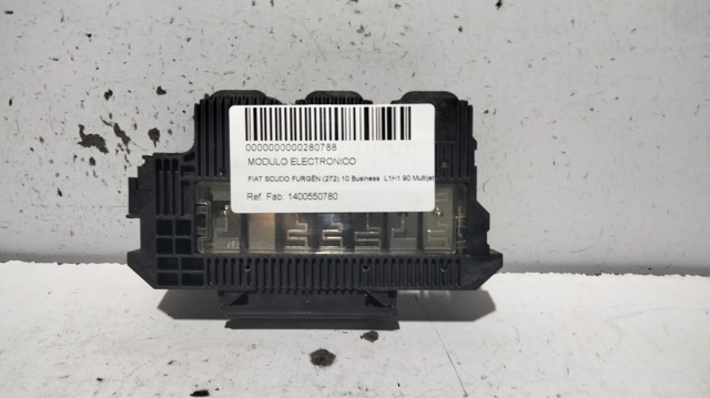 Unidade de dispositivos de segurança 1400550780 FIAT