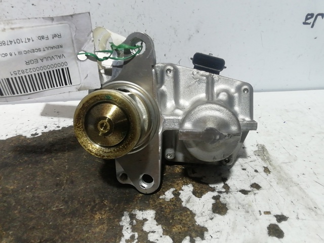 Válvula EGR de recirculação dos gases 147101478R RENAULT