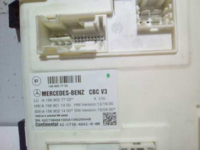 Unidade de controlo de sinais SAM 1569007702 MERCEDES