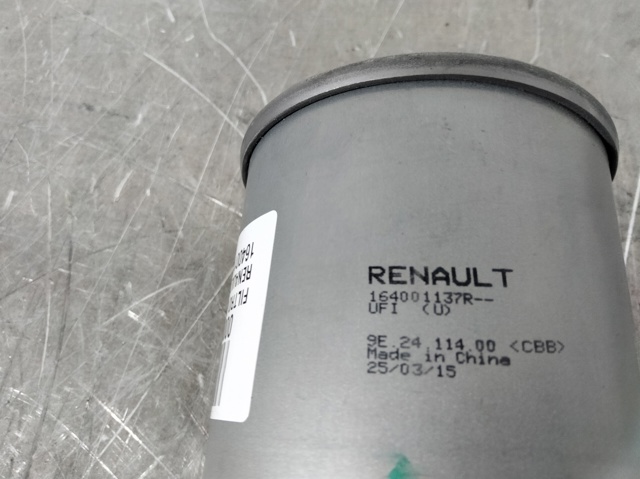Filtro de combustível 164001137R RENAULT