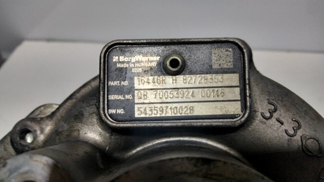 Turbina 16446RH82728353 RENAULT