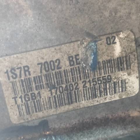 Caixa de Mudança montada (caixa mecânica de velocidades) 1S7R7002BE FORD
