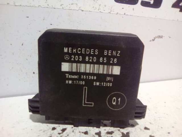 Módulo de conforto da porta traseira 2038206526 MERCEDES