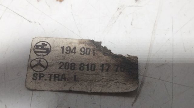 Espelho de retrovisão esquerdo 2088101776 MERCEDES