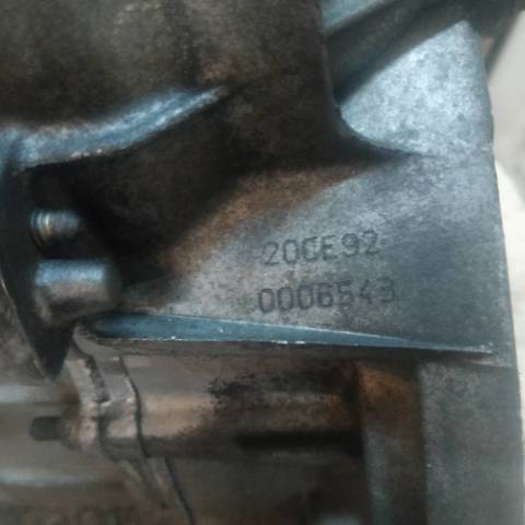 Caixa de Mudança montada (caixa mecânica de velocidades) 20CE92 PEUGEOT