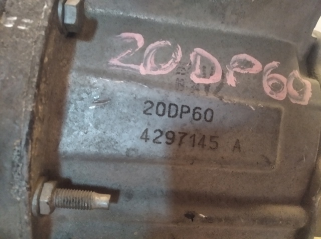 Caixa de Mudança montada (caixa mecânica de velocidades) 20DP60 PEUGEOT