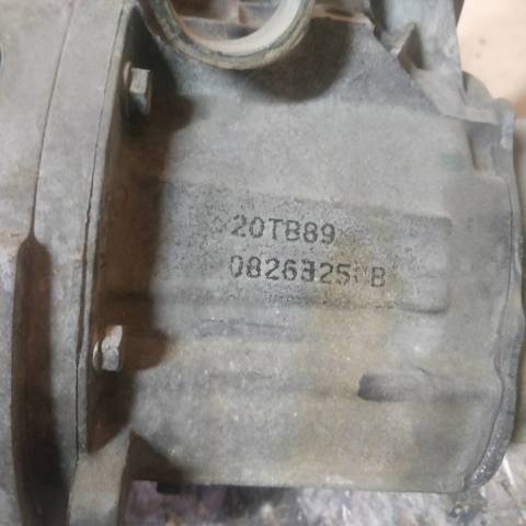 Caixa de Mudança montada (caixa mecânica de velocidades) 20TB89 PEUGEOT