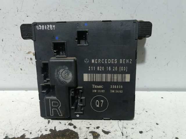 Módulo de conforto da porta traseira 2118201626 MERCEDES
