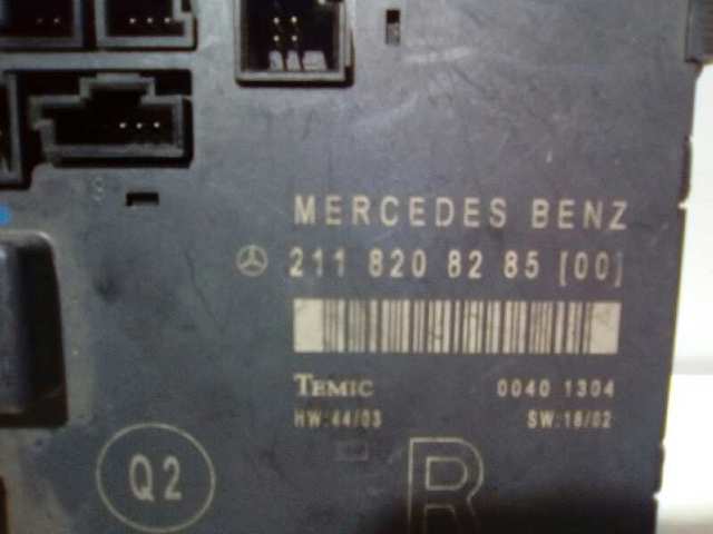 Unidade de conforto 2118208285 MERCEDES