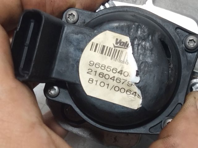 Válvula EGR de recirculação dos gases 21604679 PEUGEOT