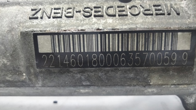 Cremalheira da direção 2214601800 MERCEDES