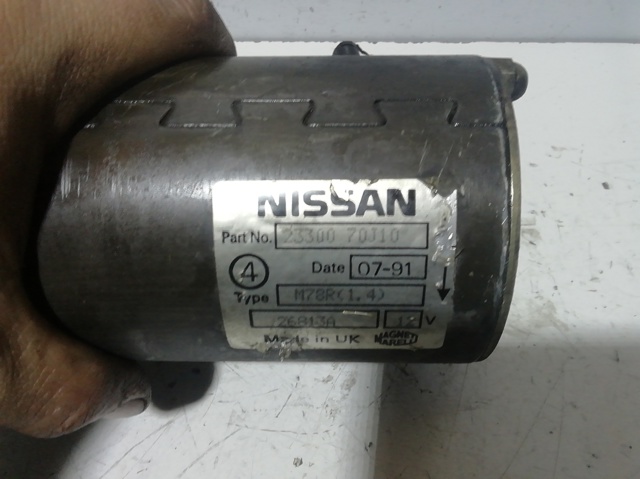Motor de arranco 2330070J10 NISSAN