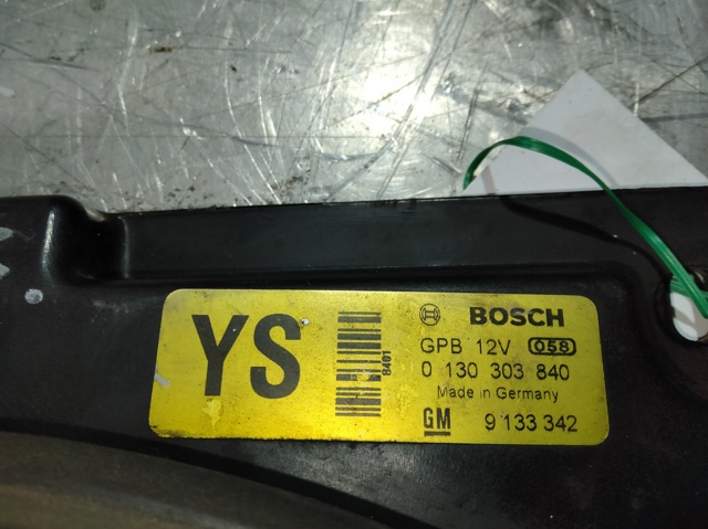 Difusor do radiador de esfriamento, montado com motor e roda de aletas 24431829 OPEL