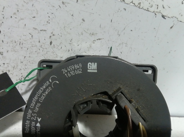 Anel AIRBAG de contato, cabo plano do volante 24459849 OPEL